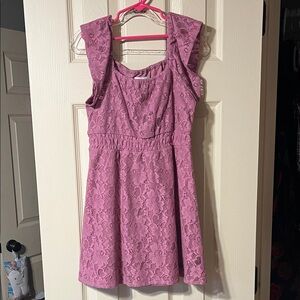 The Children's Place Pink Lace Kids Dress